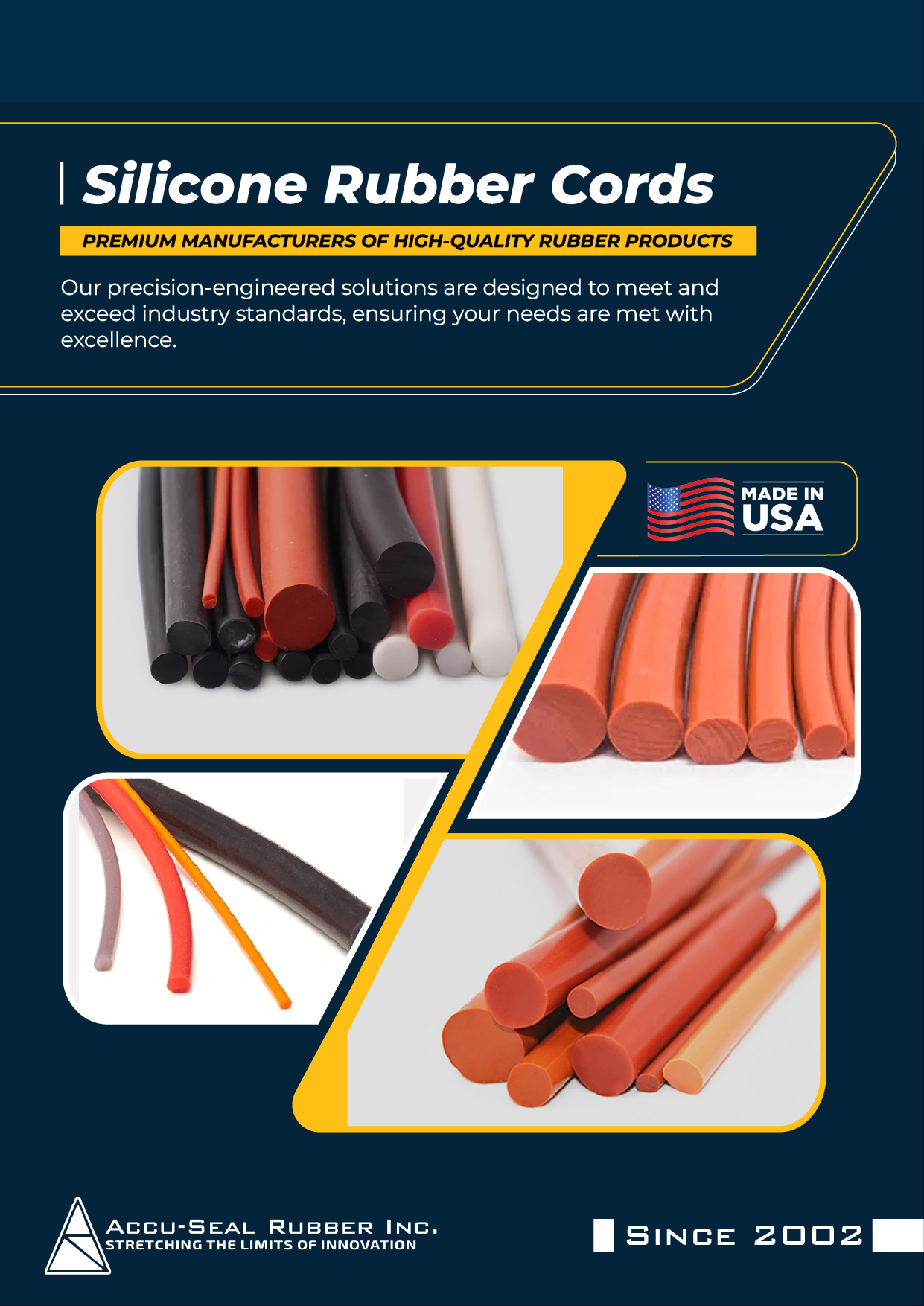 Silicone Rubber Cords