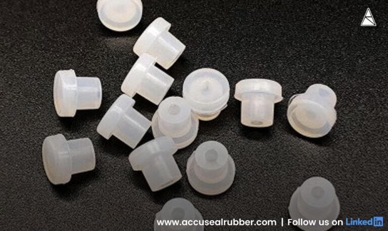 Silicone Rubber Stoppers for Injection Bottles | Accuseal Rubber Inc.