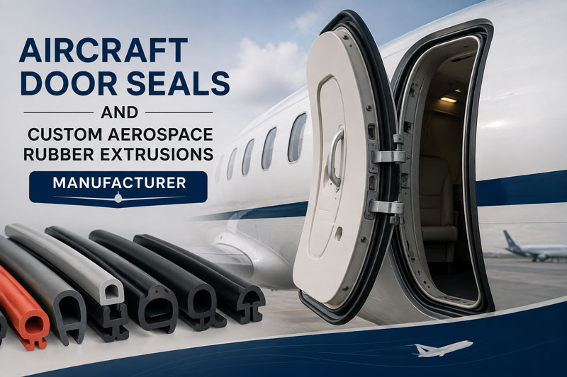 Aircraft Door Seals and Custom Aerospace Rubber Extrusions Manufacturer