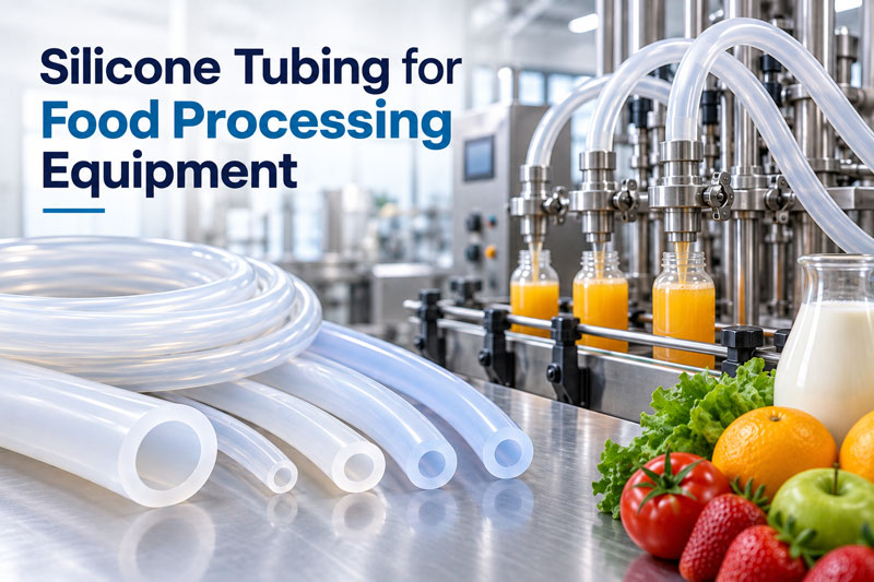 silicone tubing for beverage processing